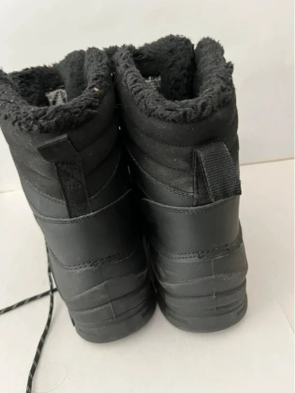 Thermolite Black Waterproof Weatherproof Hiking Work Boots Mens Size 11 Eco Made